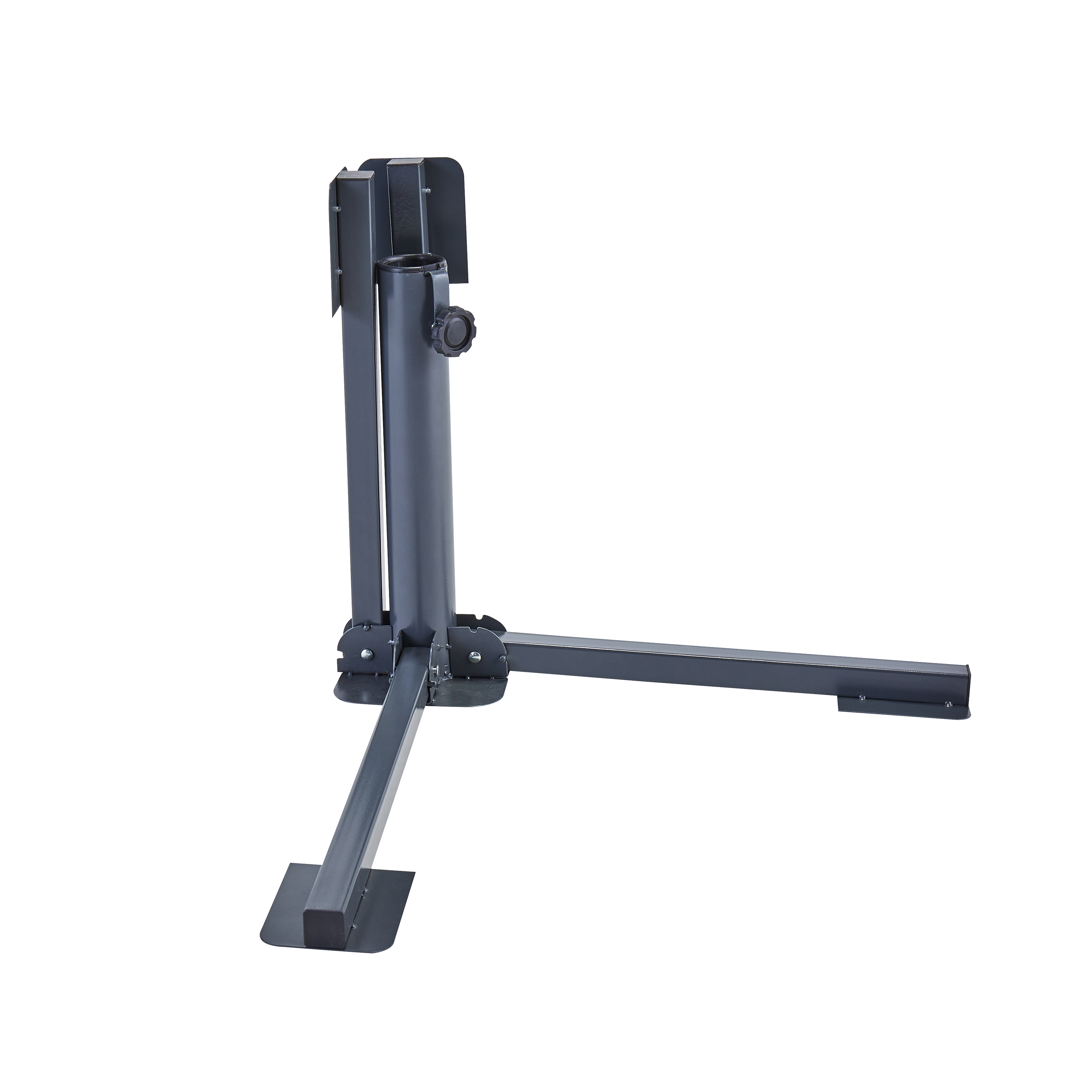 Base per ombrellone riempibile in acciaio grigio NATERIAL L 85.5 x P 85.5 x H 33.5 cm - 5