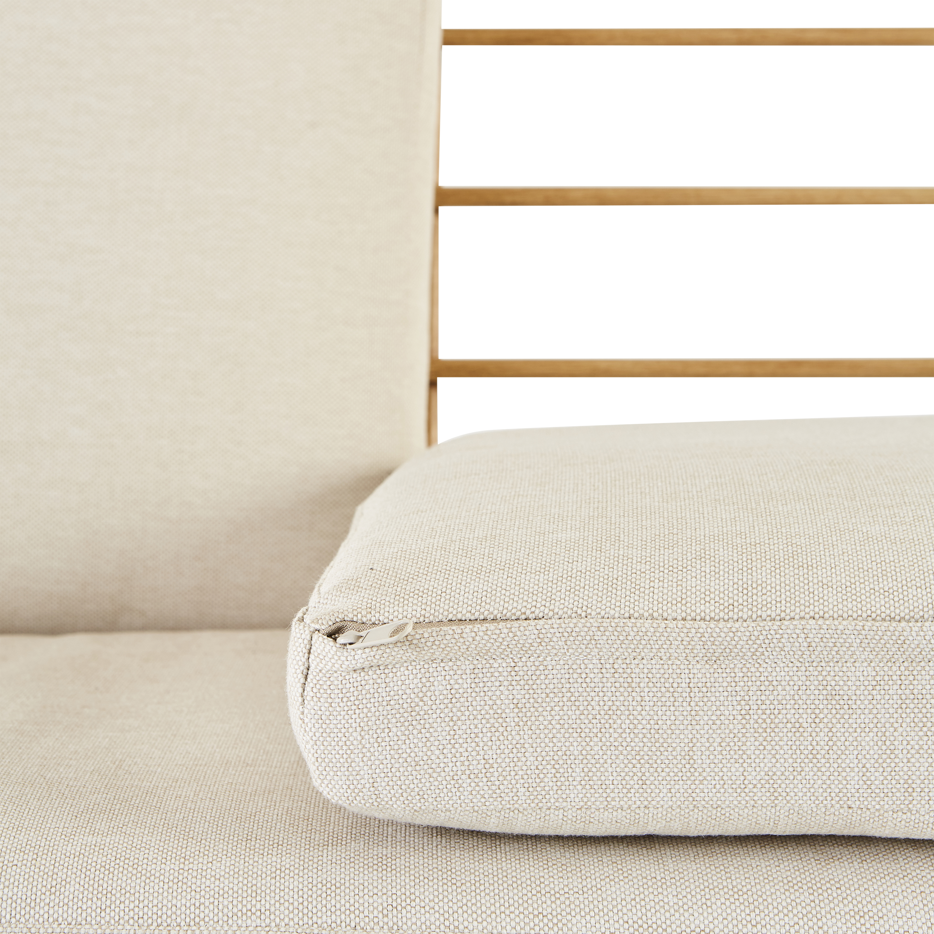 Balancelle 2 places en acier beige NATERIAL Bamboo - 11