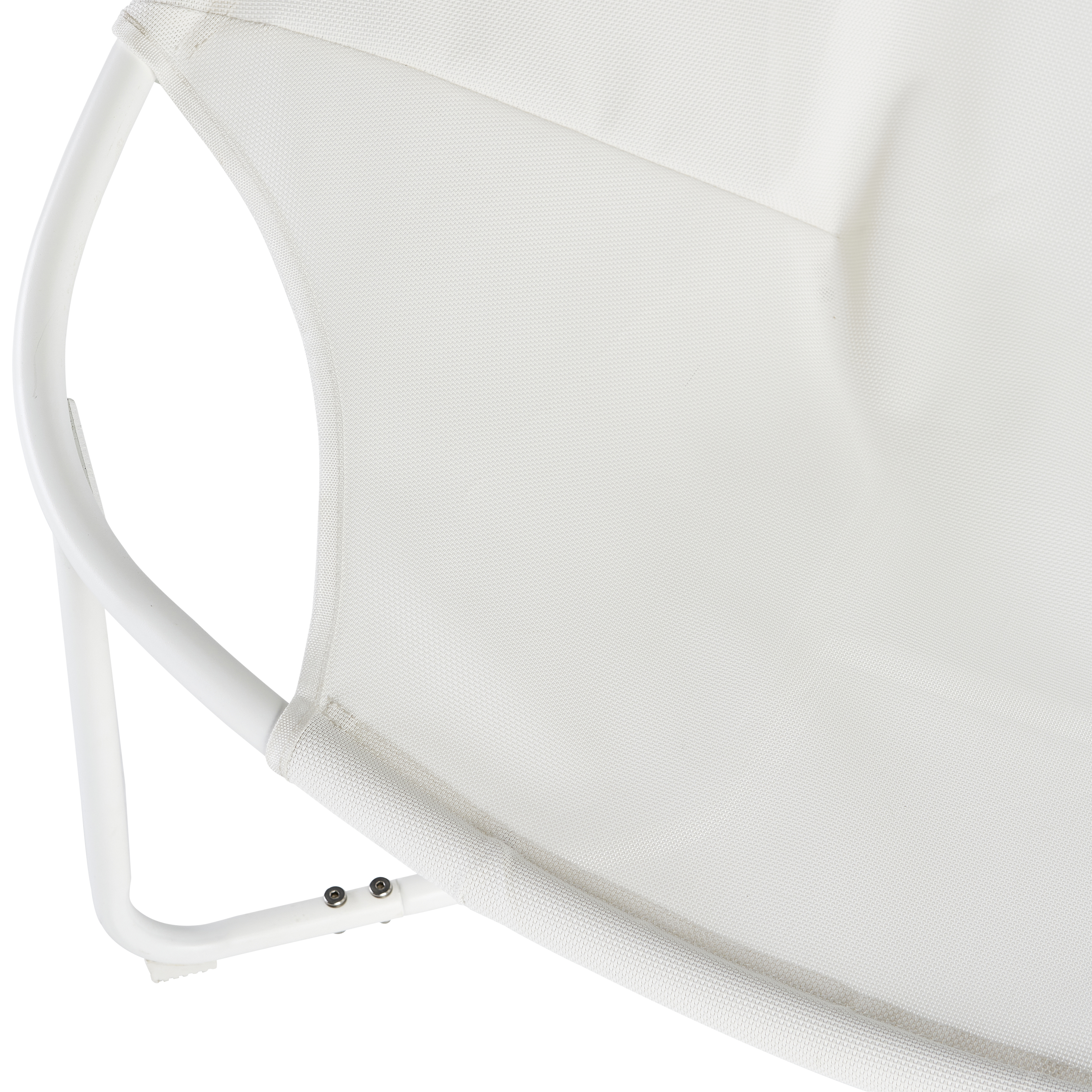 Cadeira relax aço branco Cocoon Naterial - 6