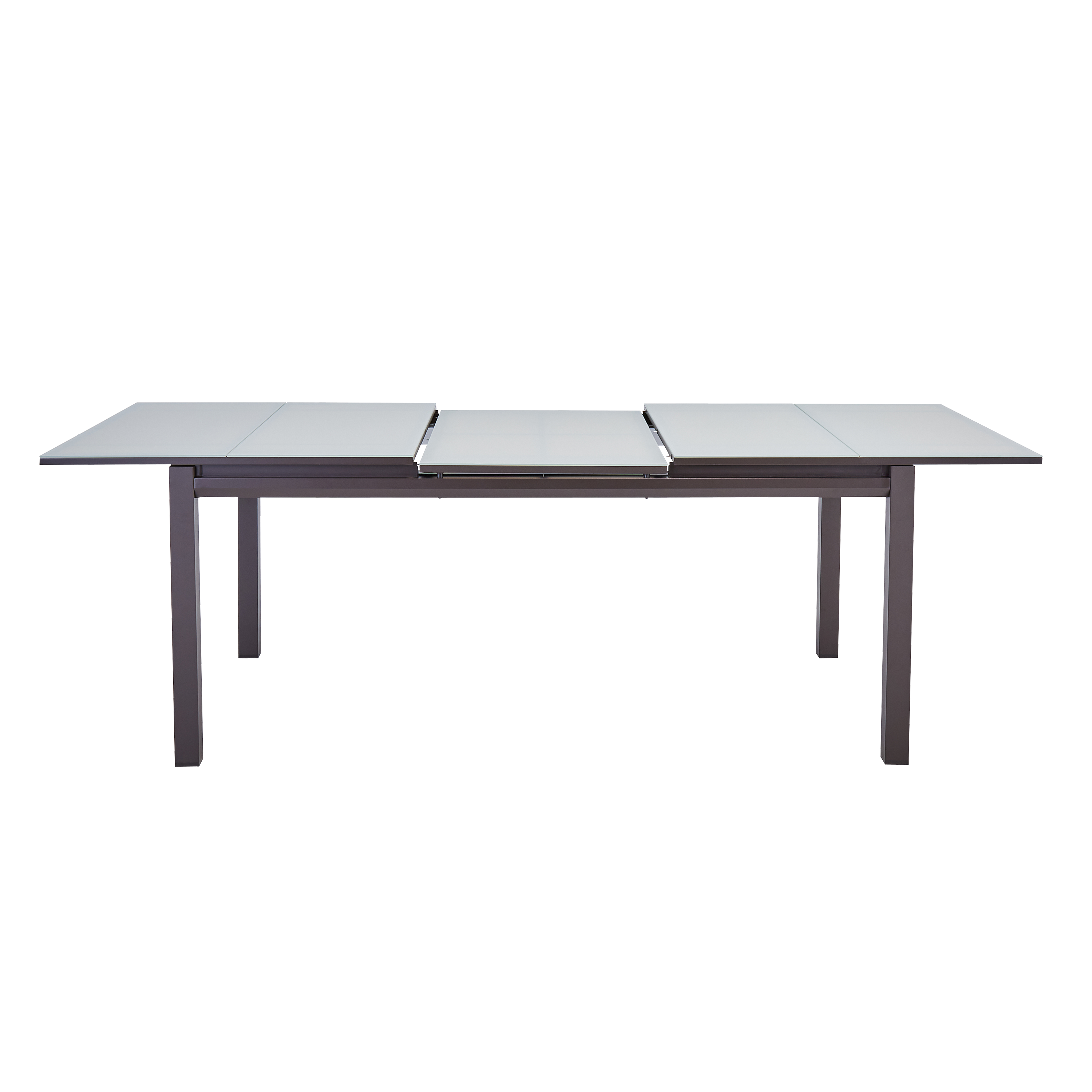 Mesa de alumínio NATERIAL ODYSSEA II EASY VIDRO 180/240X100CM MOKA - 33