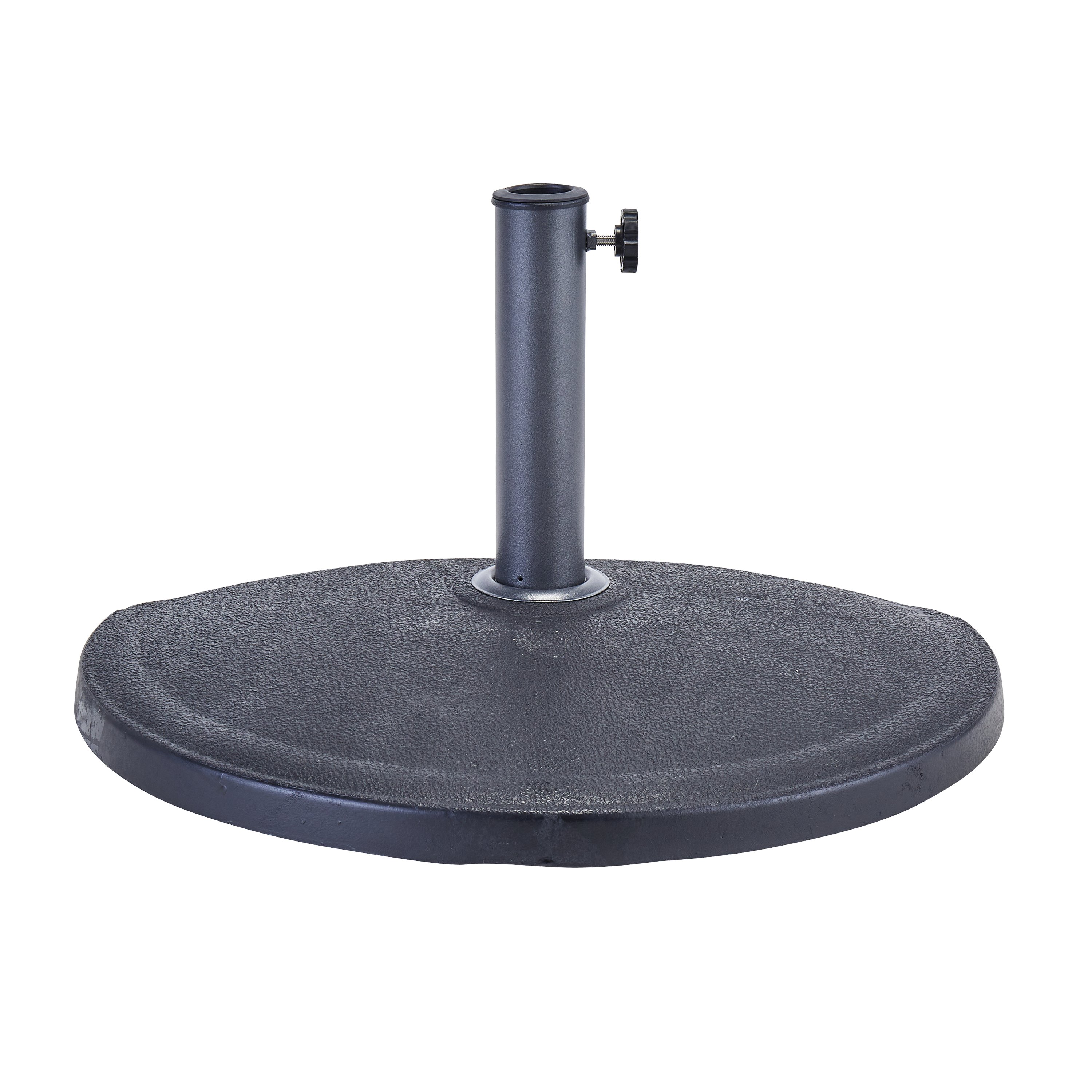 Pie de parasol half de resina de 15 kg