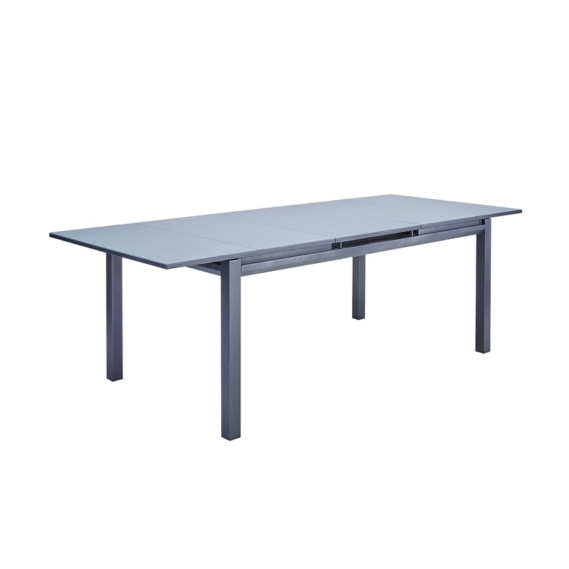 Stół ogrodowy rozsuwany Odyssea 100x180/240 cm antracytowy Naterial