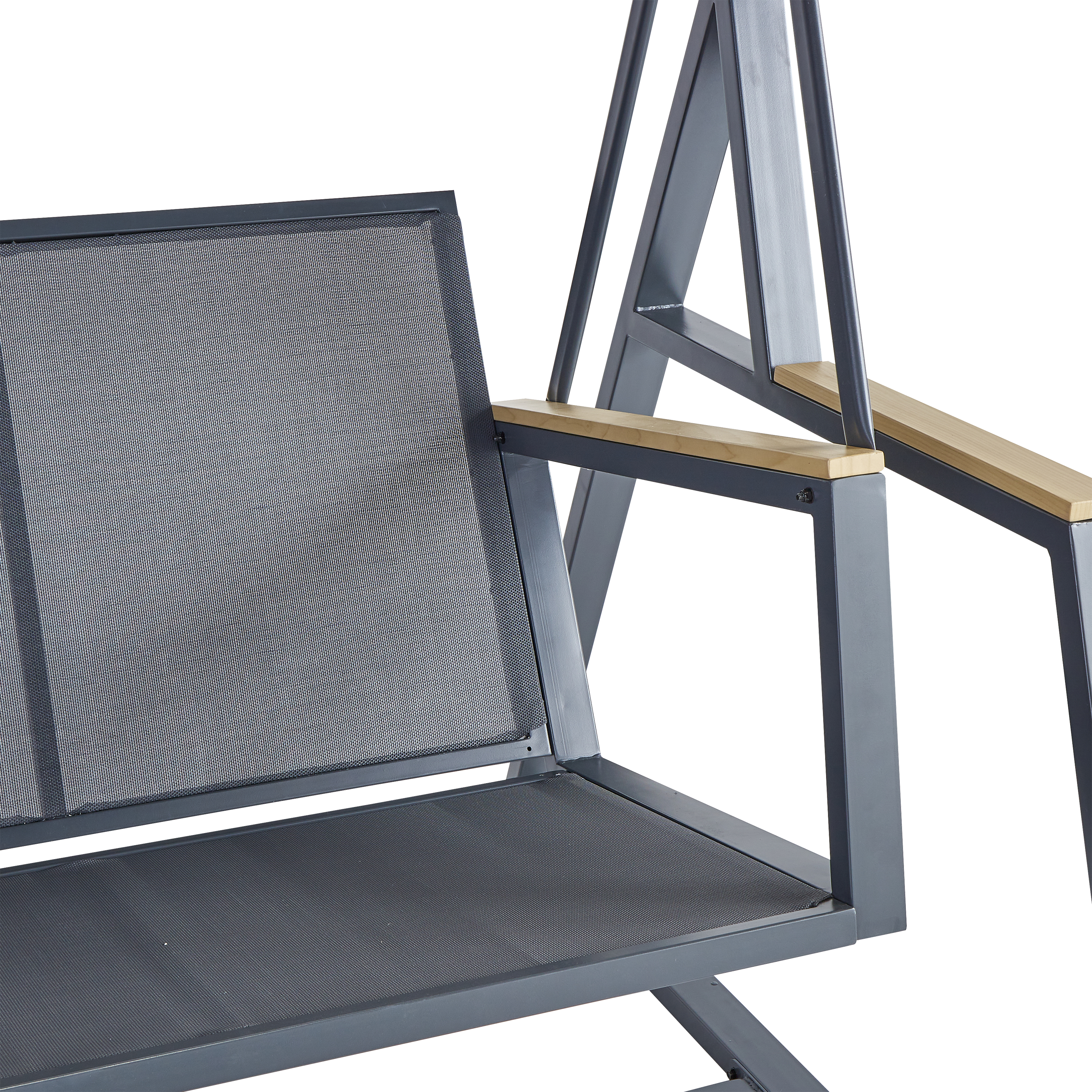 Huśtawka ogrodowa Oris antracytowa Naterial - 23