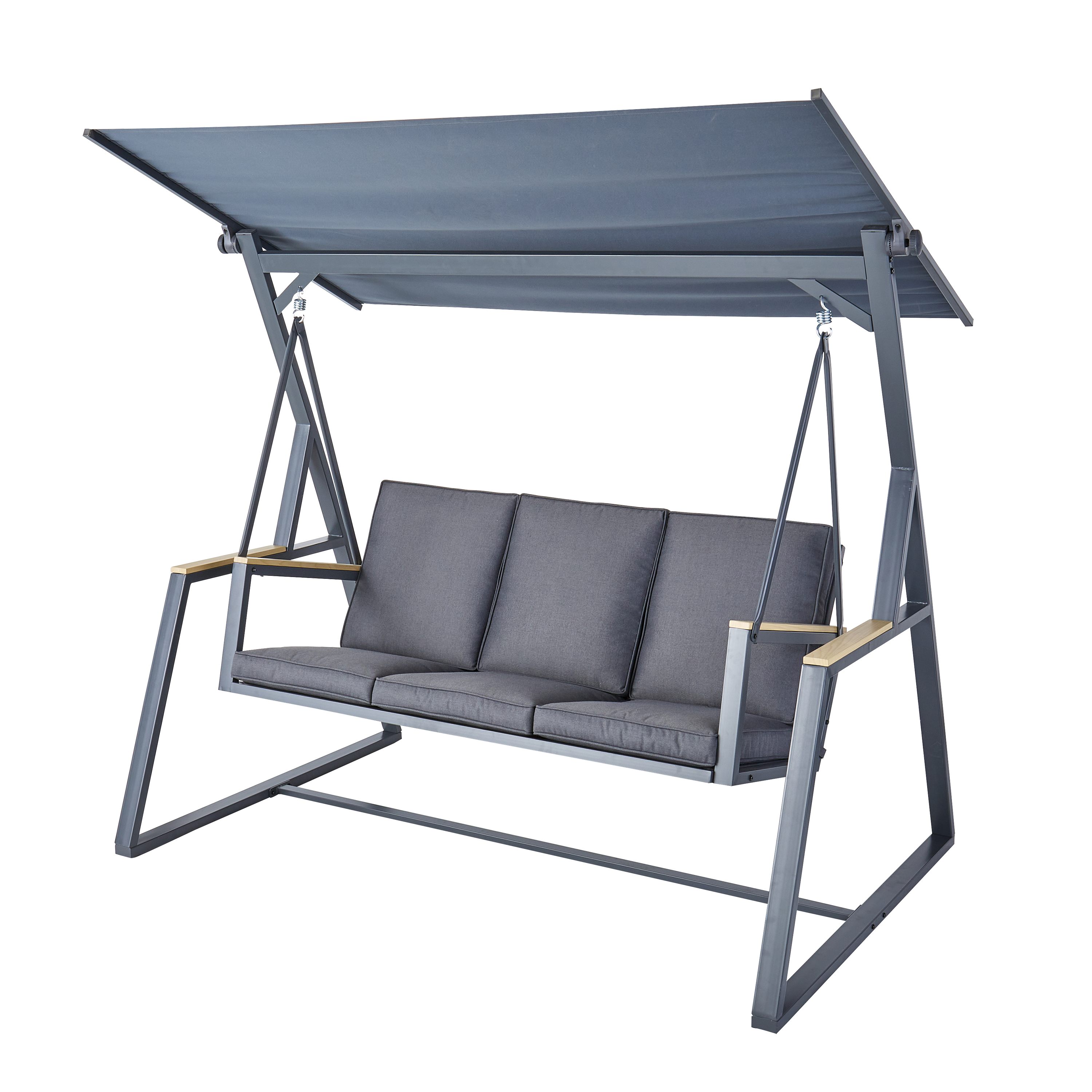 Huśtawka ogrodowa Oris antracytowa Naterial - 8