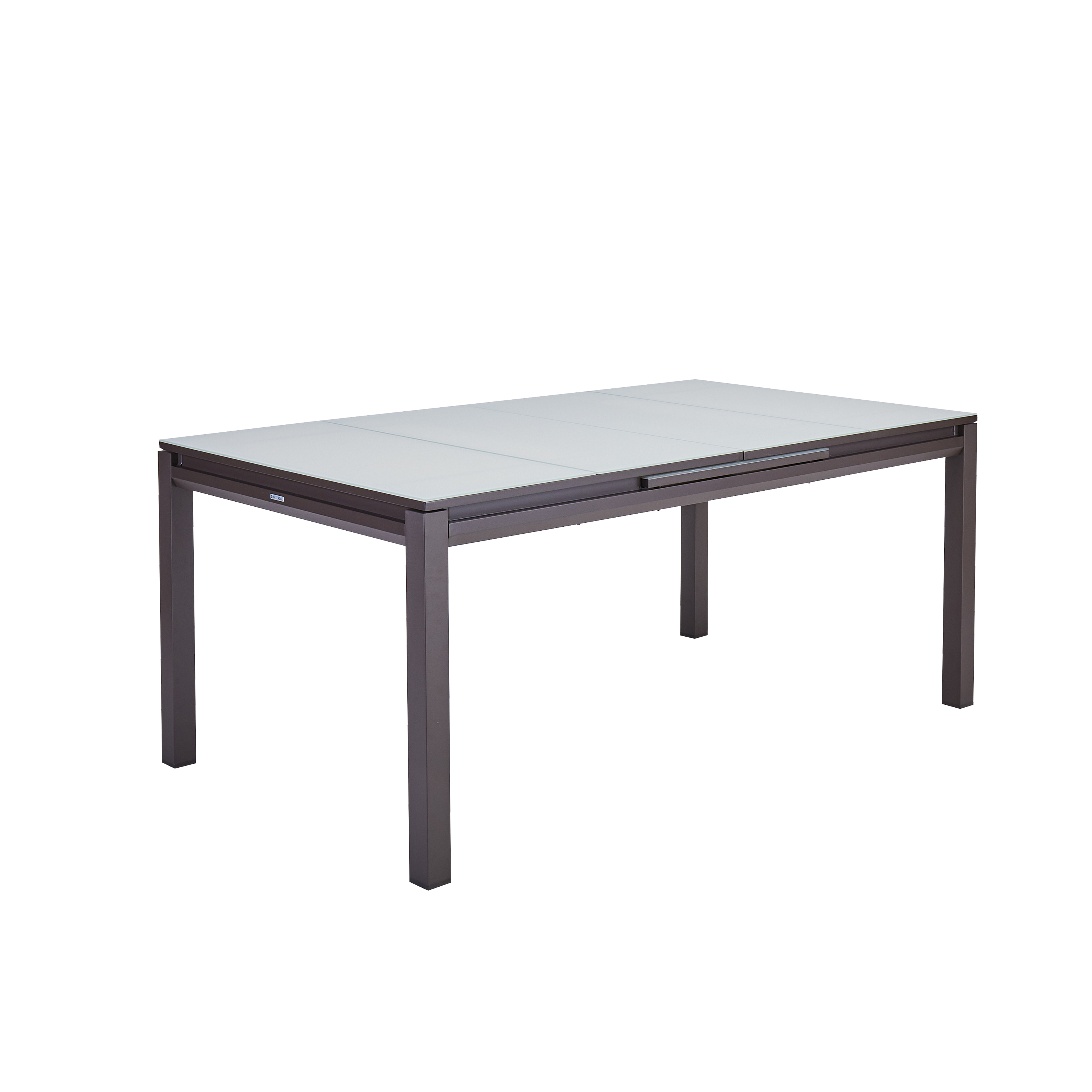 Mesa de alumínio NATERIAL ODYSSEA II EASY VIDRO 180/240X100CM MOKA - 32