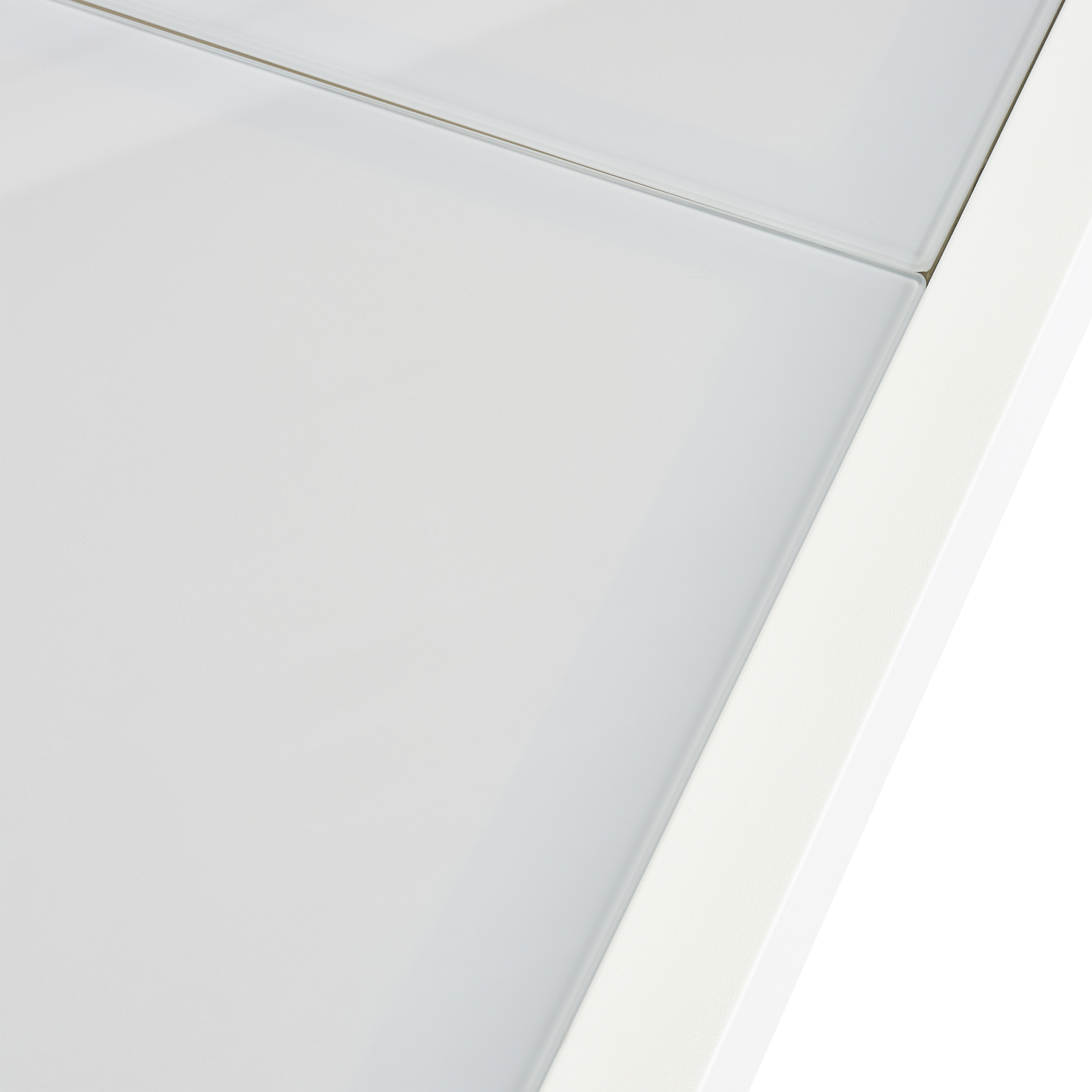 Tavolo da giardino allungabile Lyra II NATERIAL in alluminio bianco con piano in vetro  per 6 persone 90/160x90cm - 14