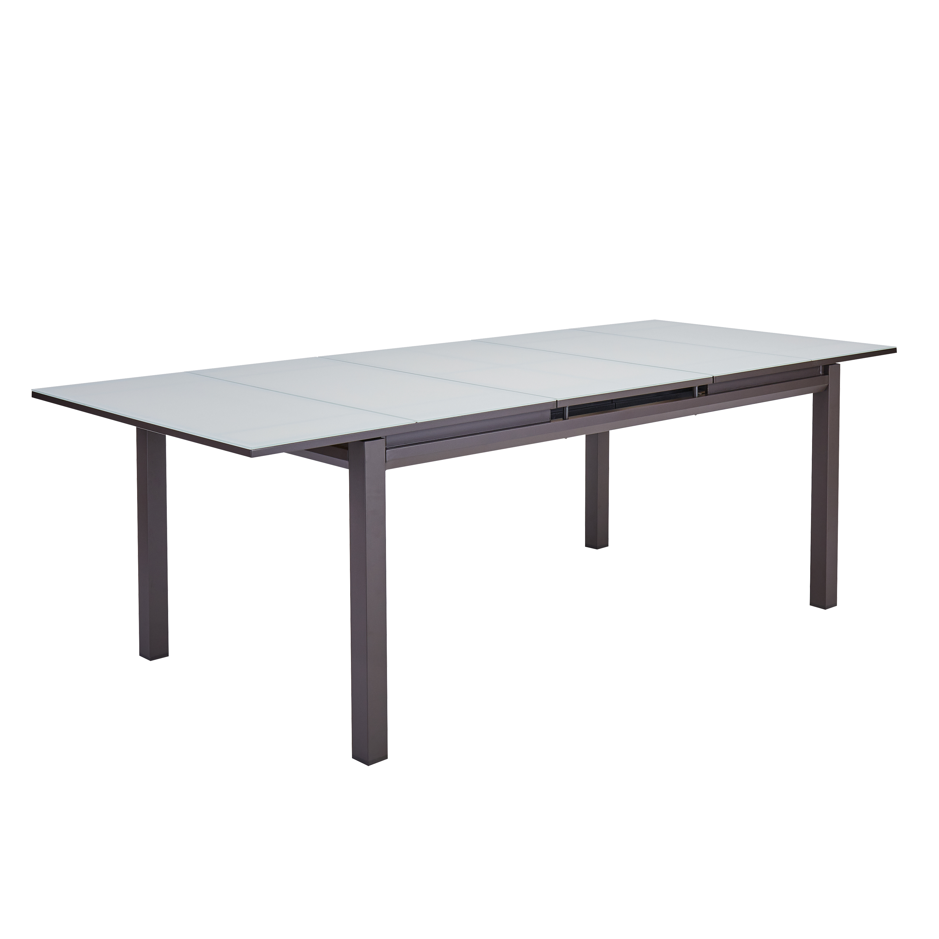 Mesa de alumínio NATERIAL ODYSSEA II EASY VIDRO 180/240X100CM MOKA - 34