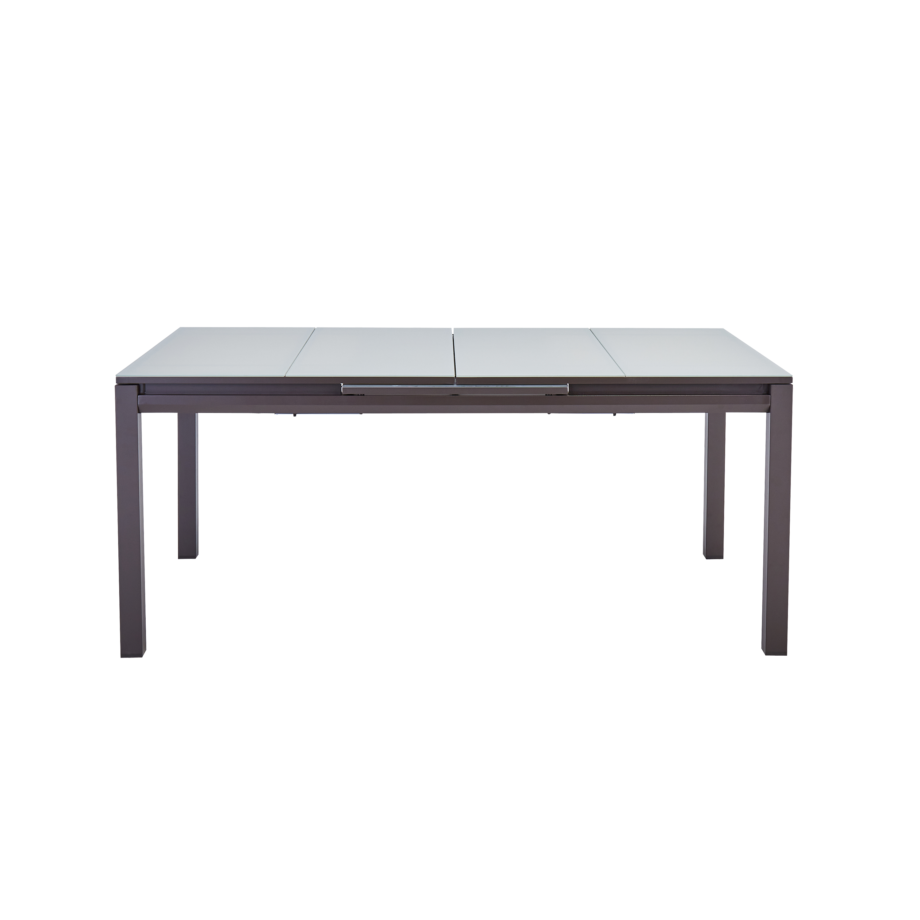 Mesa de alumínio NATERIAL ODYSSEA II EASY VIDRO 180/240X100CM MOKA - 28