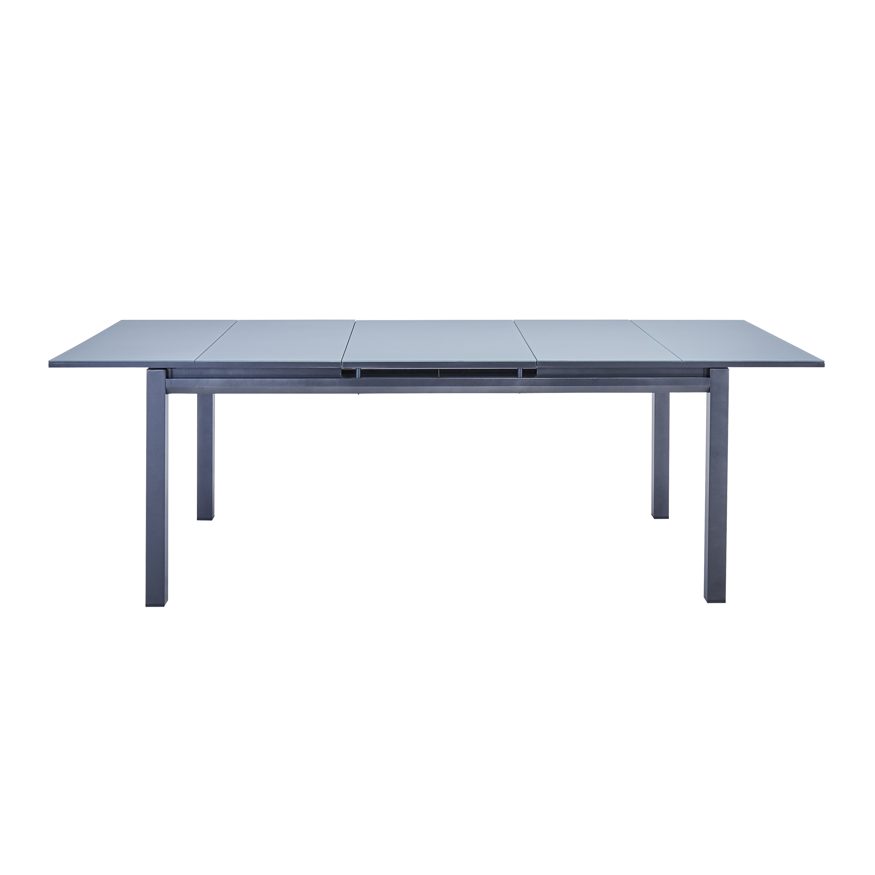 Stół ogrodowy rozsuwany Odyssea 100x180/240 cm antracytowy Naterial - 17