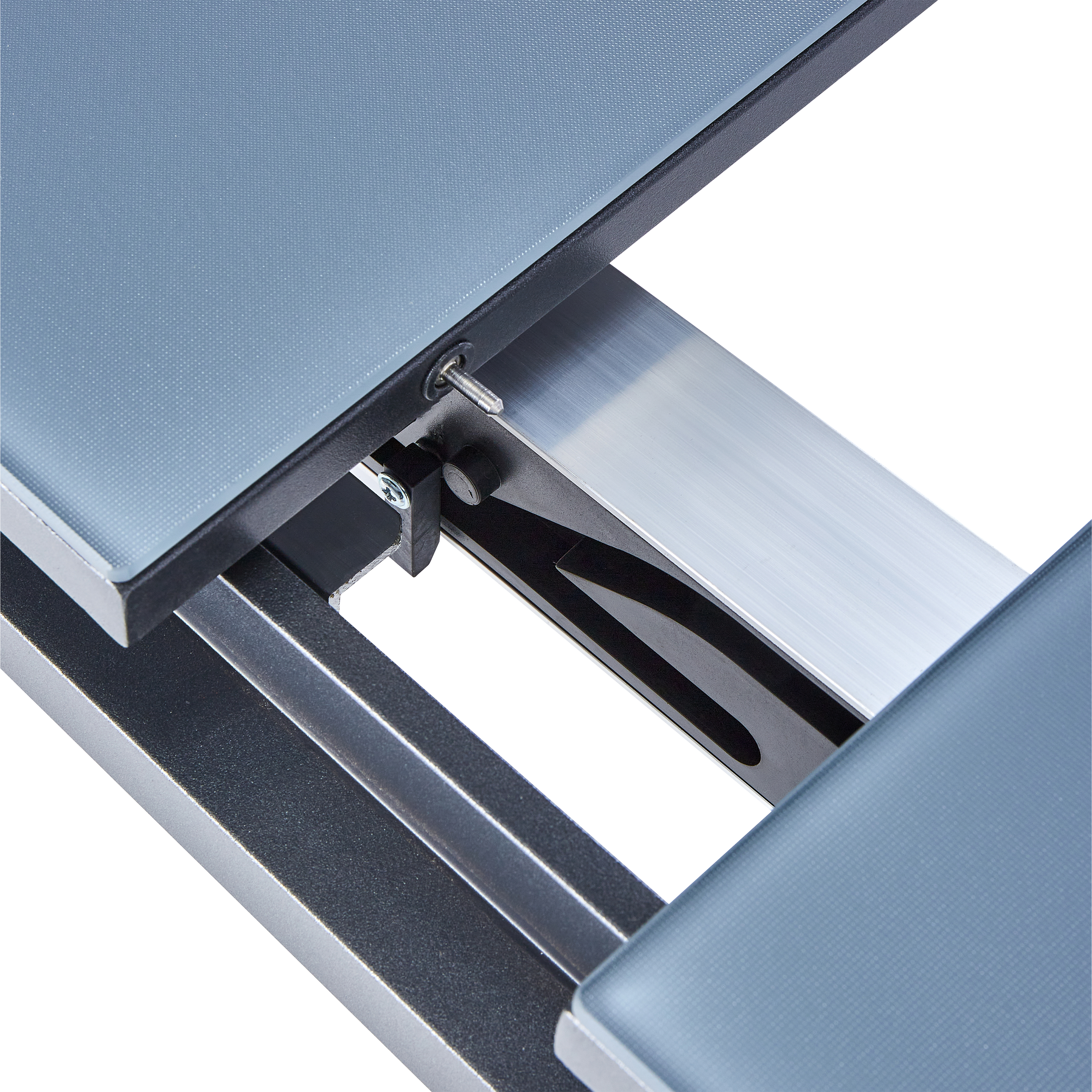 Stół ogrodowy rozsuwany Odyssea 100x256/320 cm antracytowy Naterial - 28