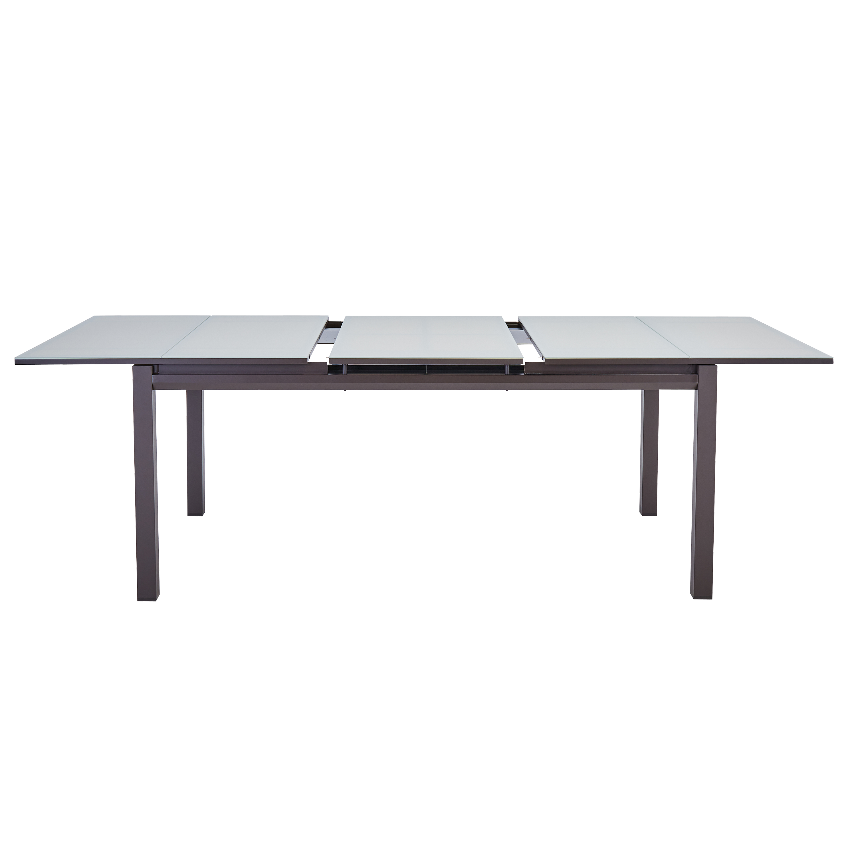 Mesa de alumínio NATERIAL ODYSSEA II EASY VIDRO 180/240X100CM MOKA - 29