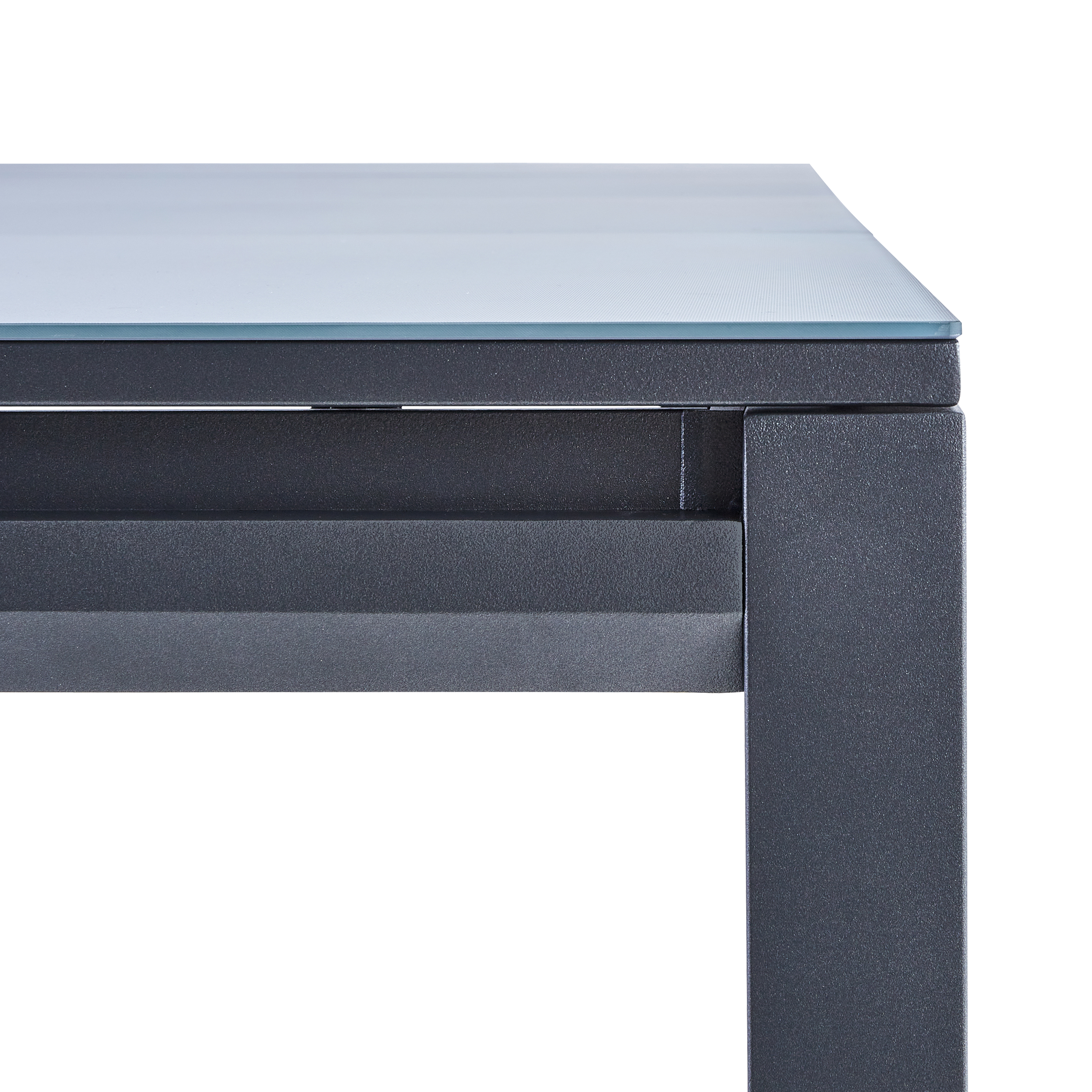 Stół ogrodowy rozsuwany Odyssea 100x256/320 cm antracytowy Naterial - 29