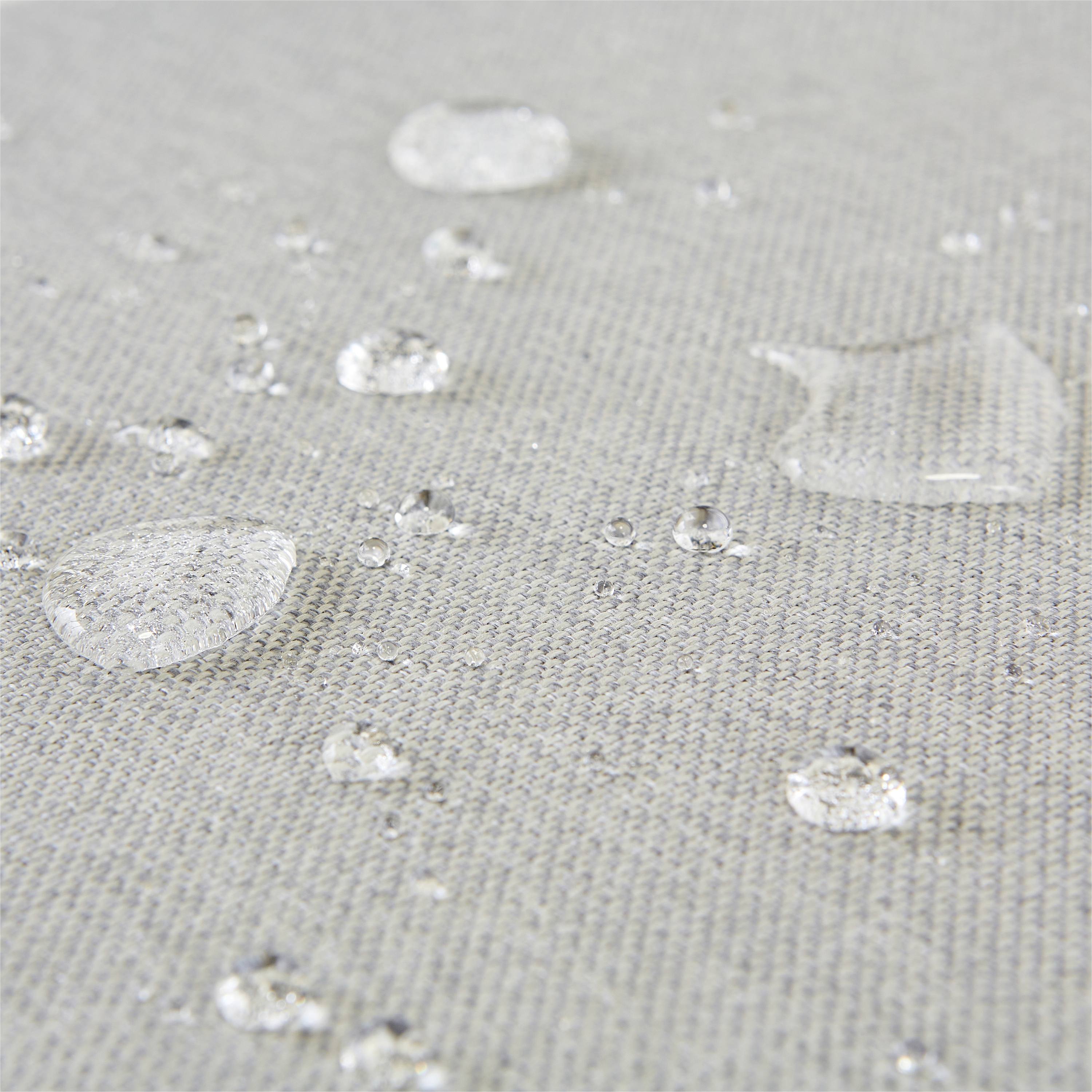 Pouf da giardino con cuscino grigio Noa NATERIAL, struttura in acciaio seduta in rattan sintetico antracite, L 40 x H 38 x P 40 cm - 9