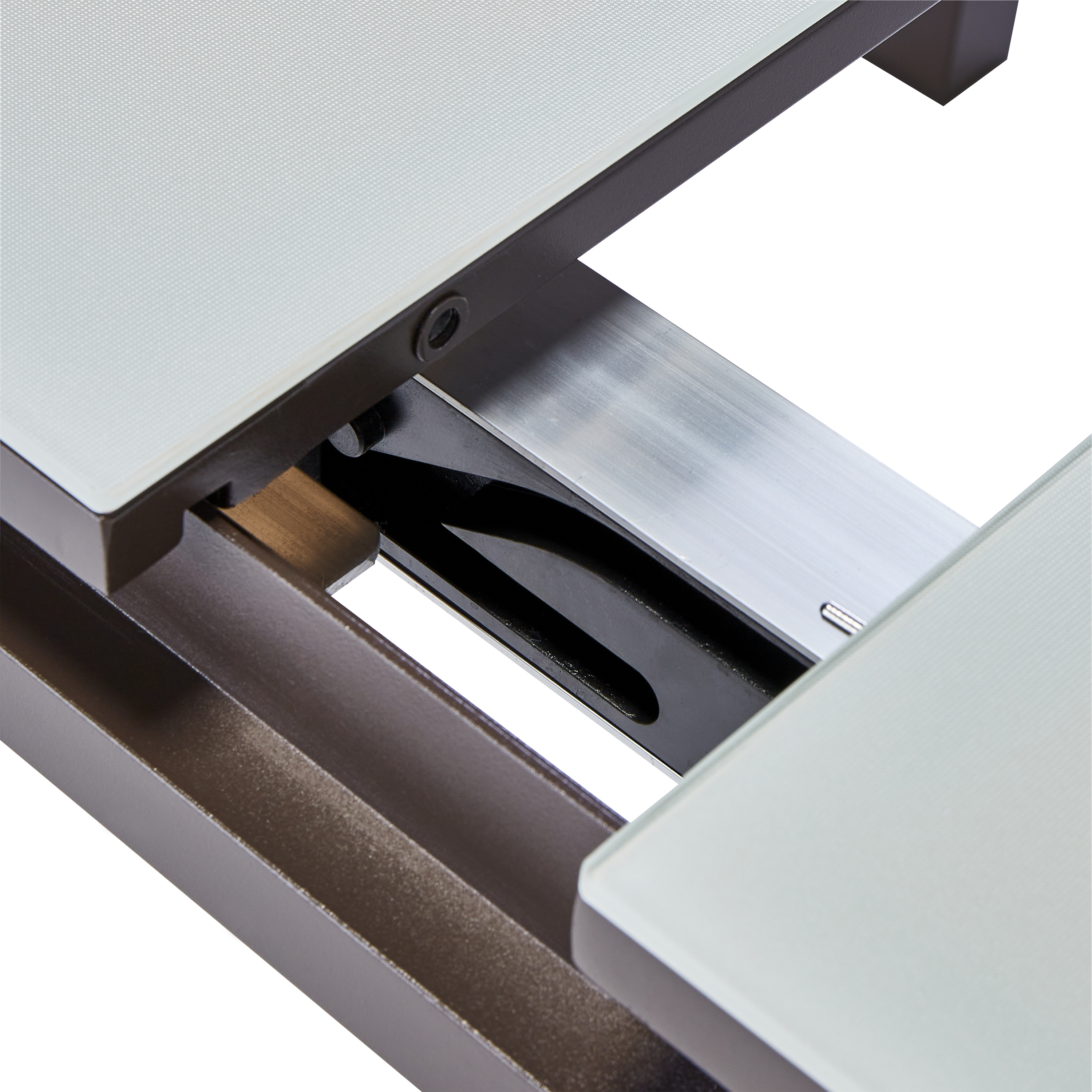 Mesa de alumínio NATERIAL ODYSSEA II EASY VIDRO 180/240X100CM MOKA - 39