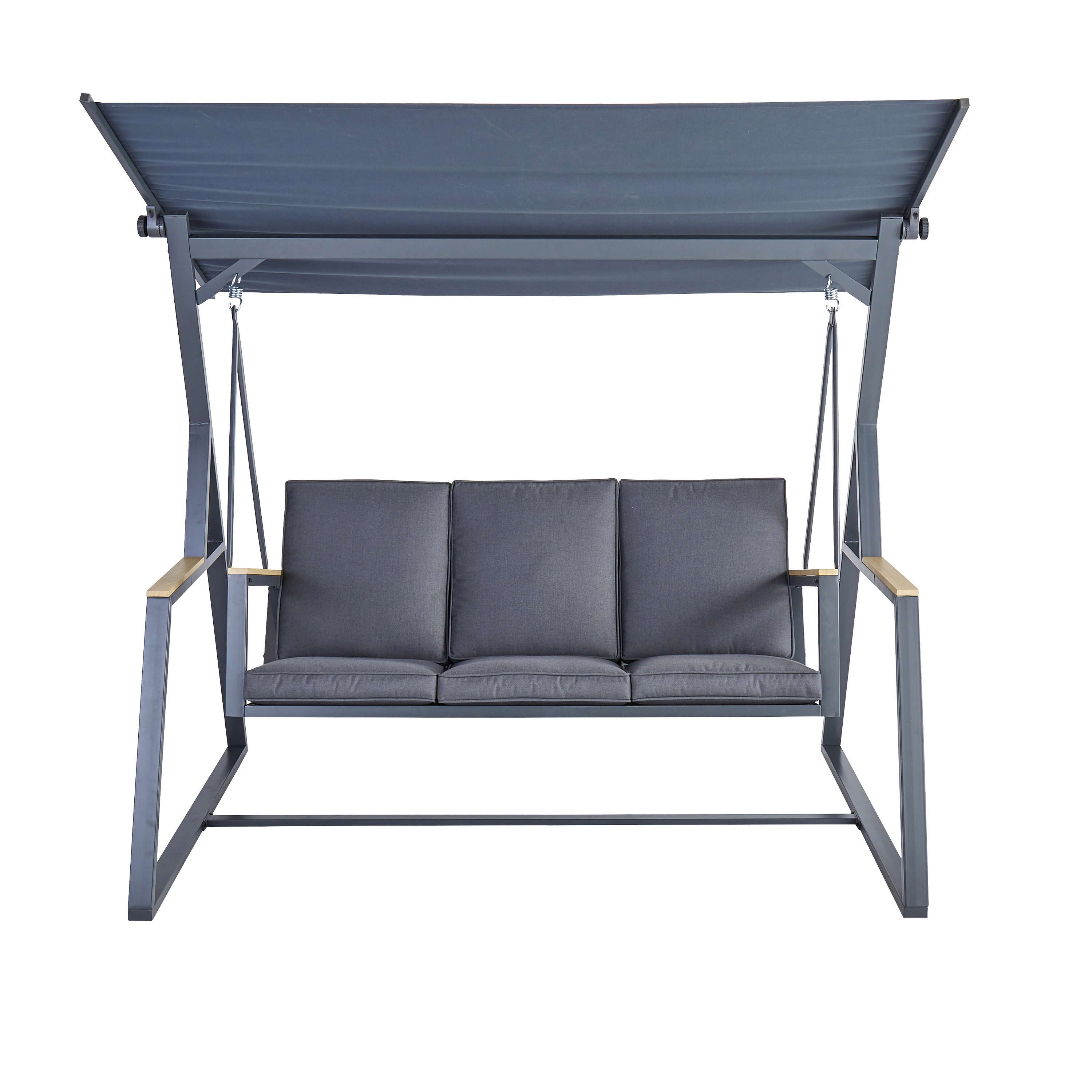 Huśtawka ogrodowa Oris antracytowa Naterial - 12