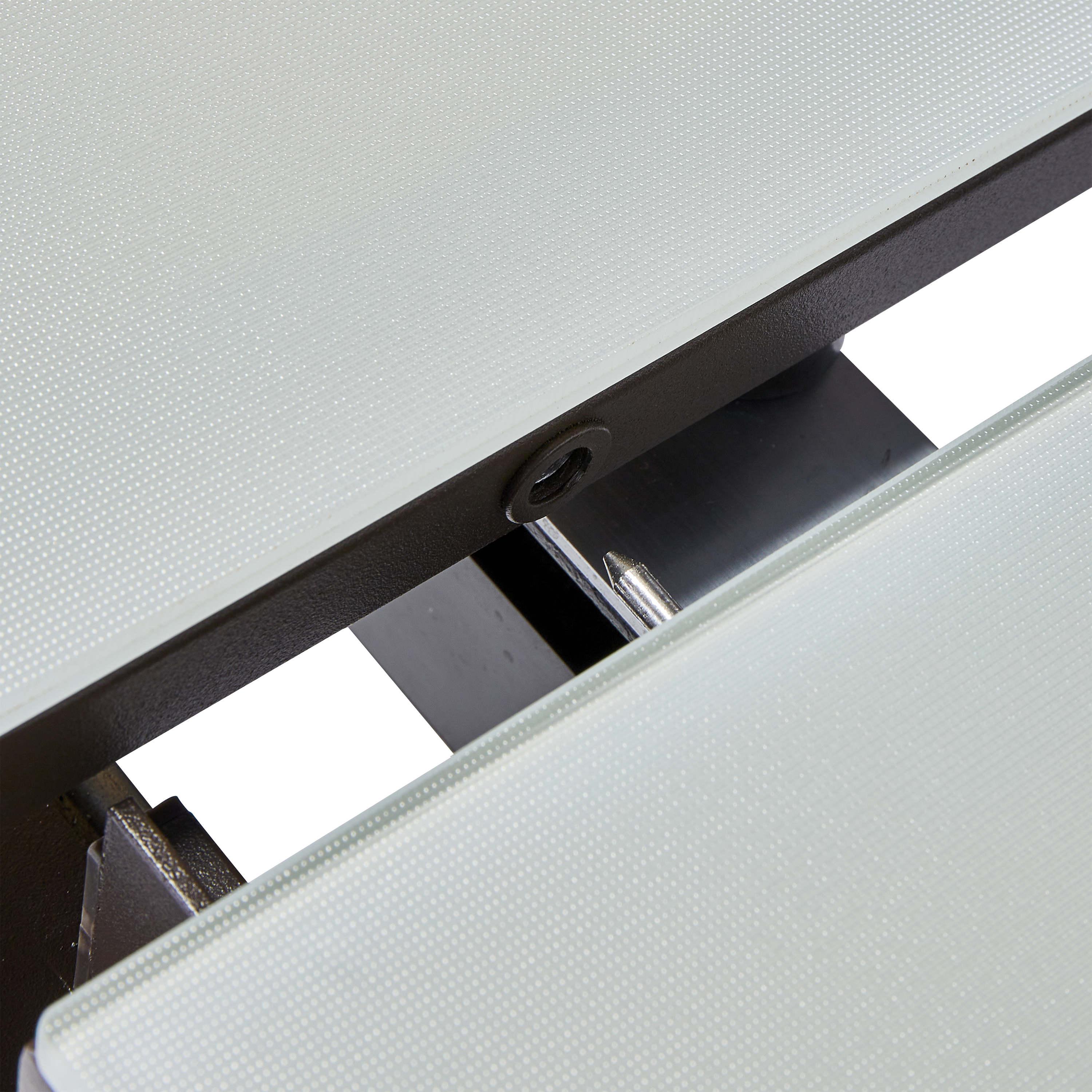 Mesa de alumínio NATERIAL ODYSSEA II EASY VIDRO 180/240X100CM MOKA - 38