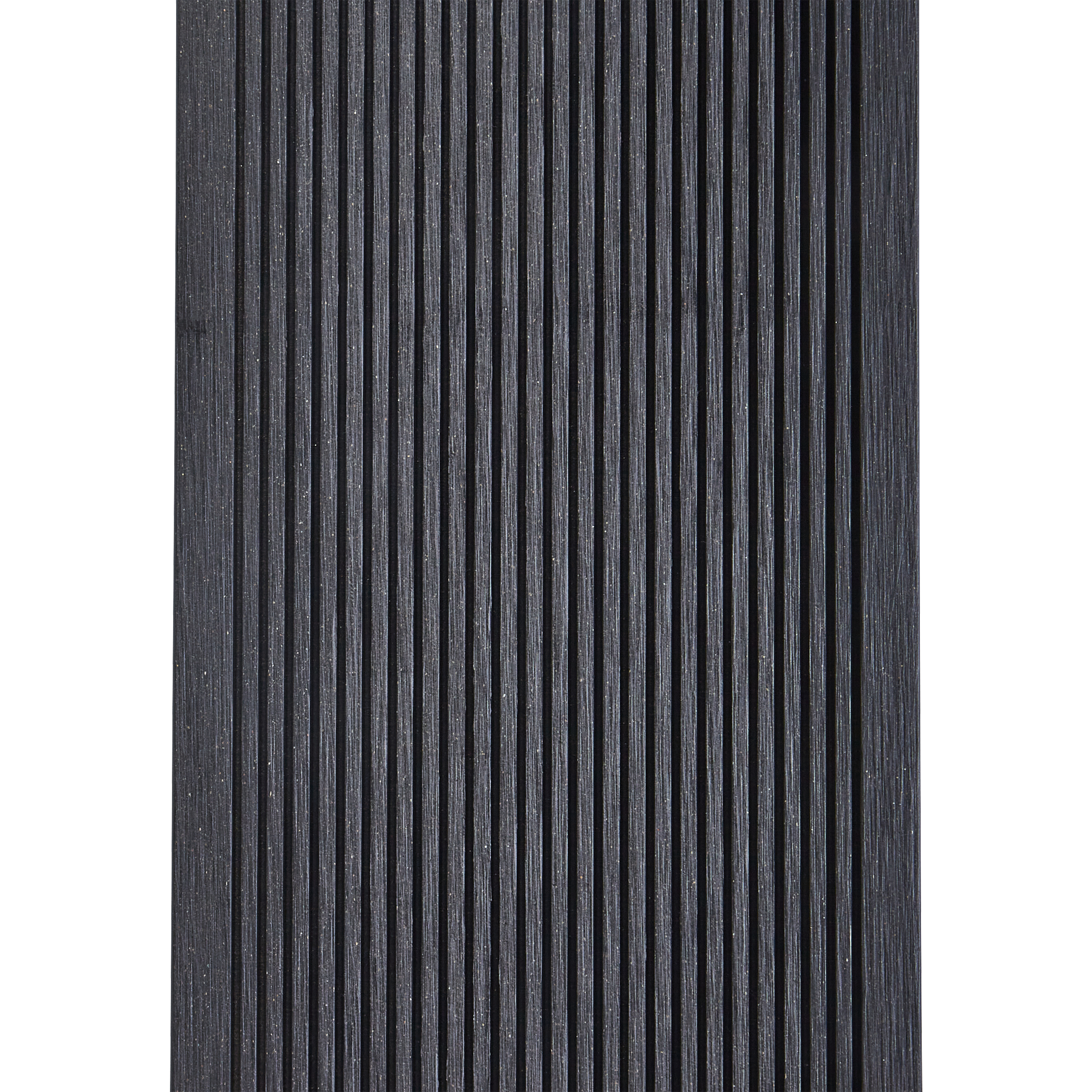 Listone con fissaggio a clip in composito di legno e plastica (wpc) Atlas grigio antracite L 240 x L 14.5 cm x Sp. 21 mm - 22