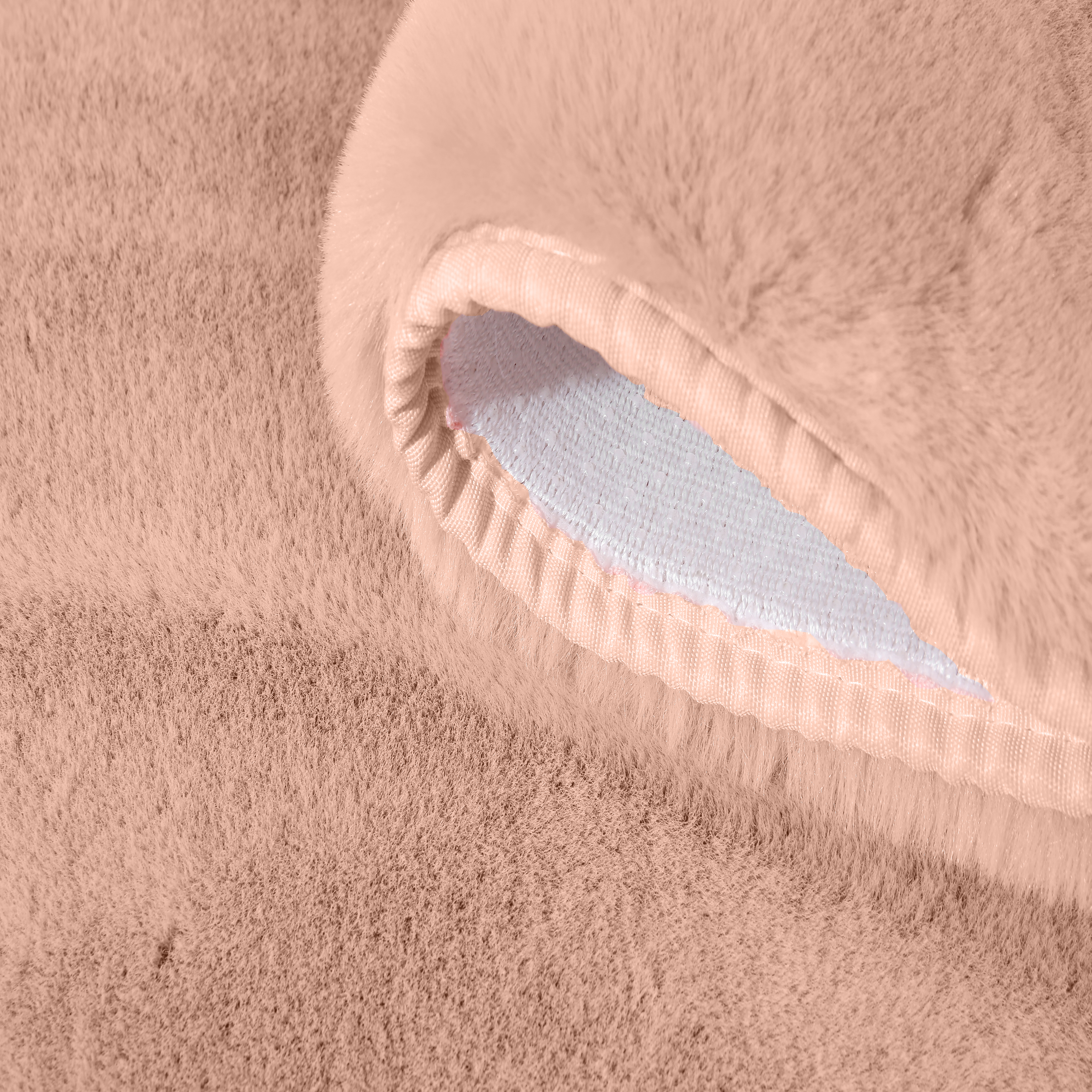 Tappeto Bianca in poliestere, L 110 x L 60 cm, rosa - 7