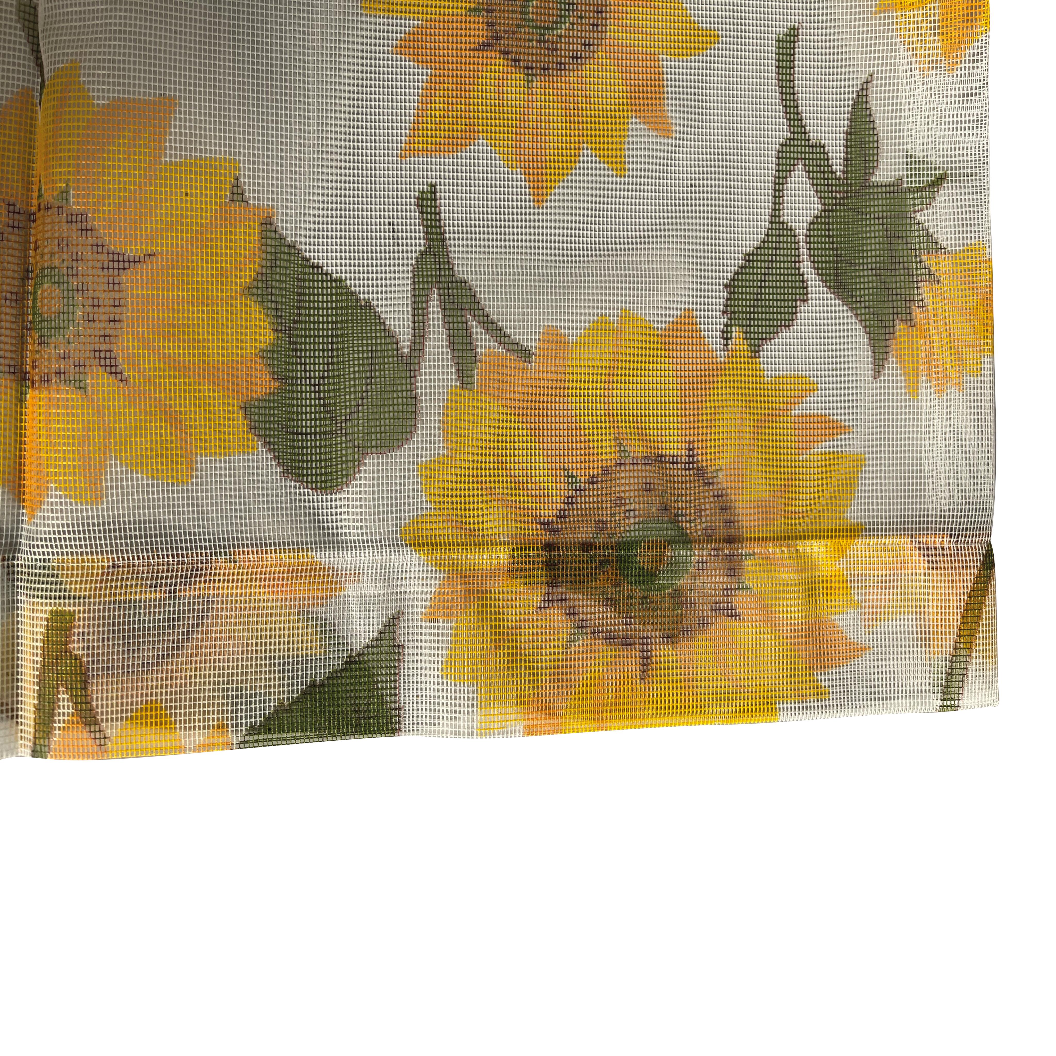 Tenda zanzariera con tunnel Girasoli per portafinestra L 150 x H 250 cm multicolore - 4