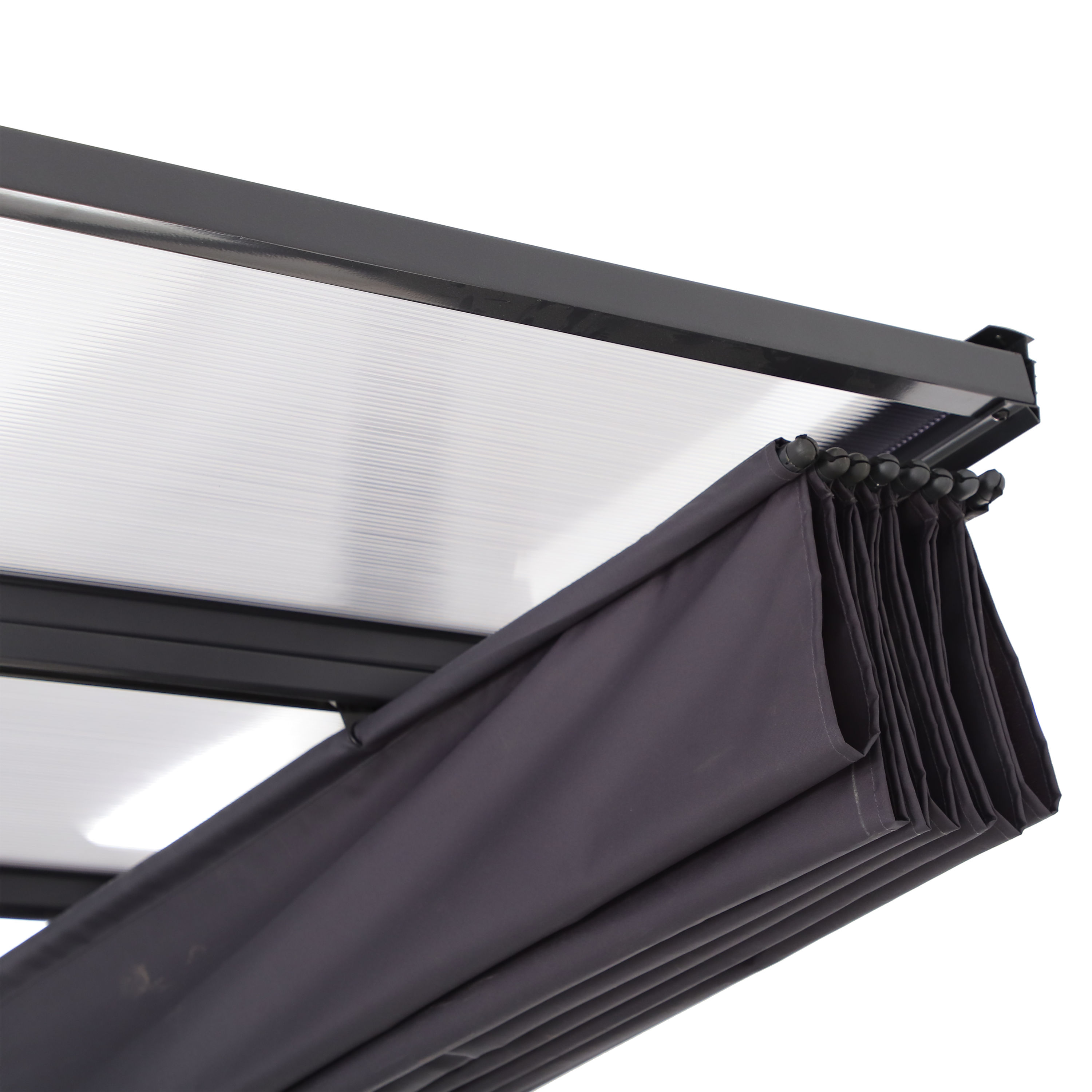 PERGOLA PARED MET YENA 350X400X270CM GRI - 1