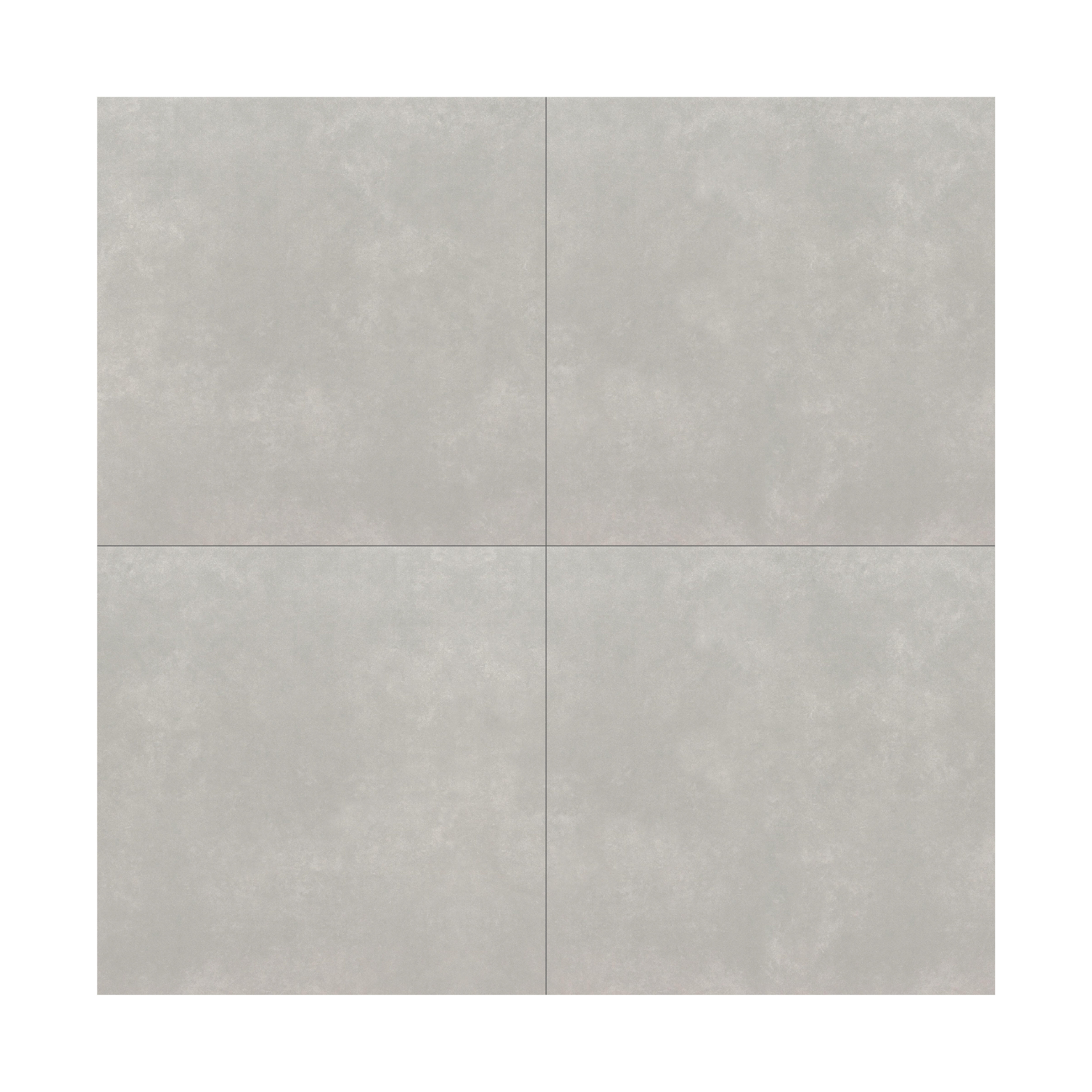 Piastrella da pavimento e rivestimento interno in gres porcellanato 100 x 100 cm rettificato grigio opaco Concrete R9 traffico intenso (pei 4/5) Sp. 3.5 mm - 4