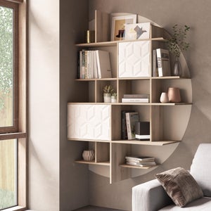 Tablette chêne massif rustique SPACEO, L.200 x l.40 cm x Ep.18 mm Leroy Merlin Les bons plans des petits projets avant l'été