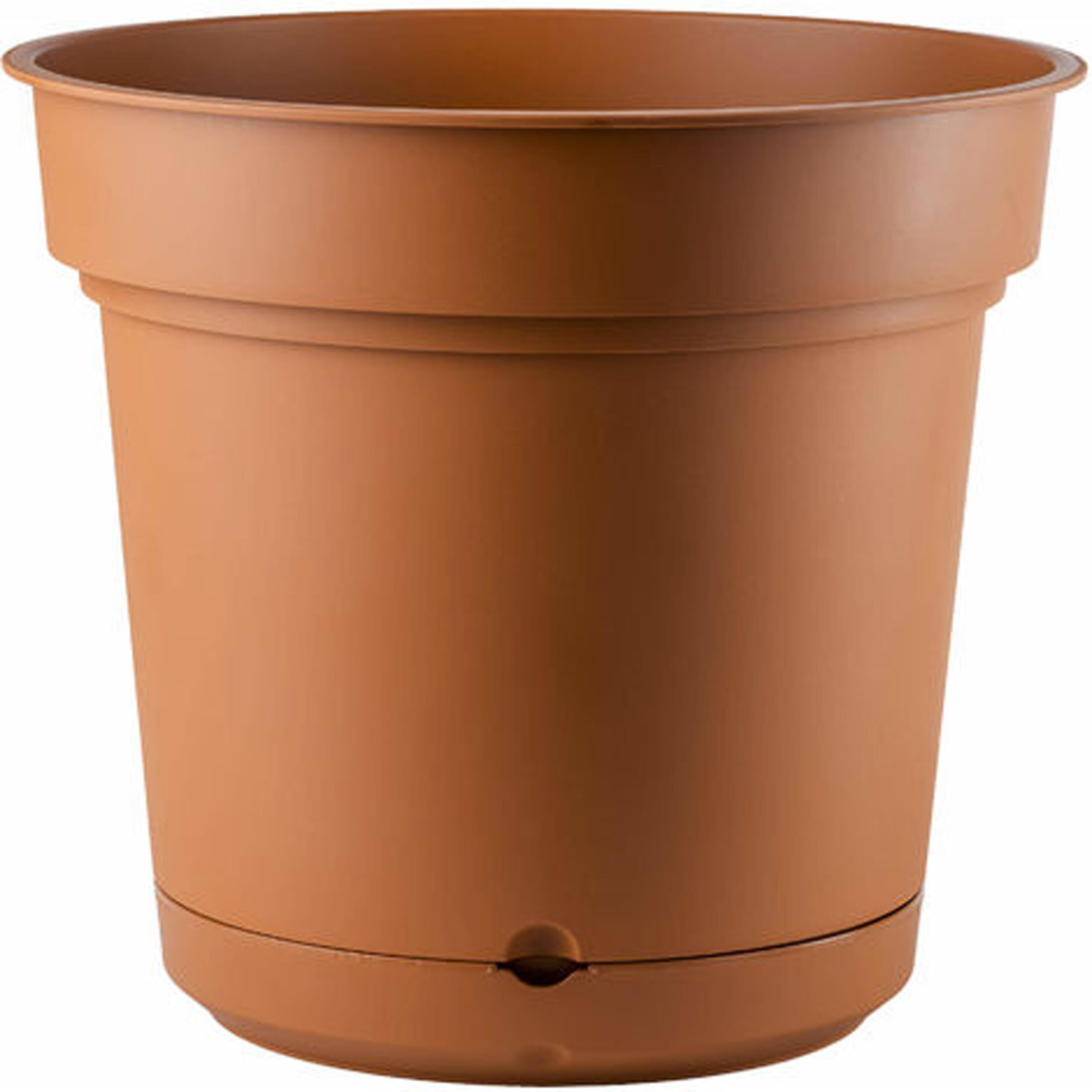 Vaso per piante e fiori EGEO PLASTECNIC in polipropilene terracotta H 70 cm L 53 x P 36 cm Vaso per piante e fiori EGEO PLASTECNIC in polipropilene terracotta H 70 cm L 53 x P 36 cm