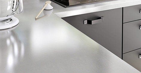 plan de travail inox
