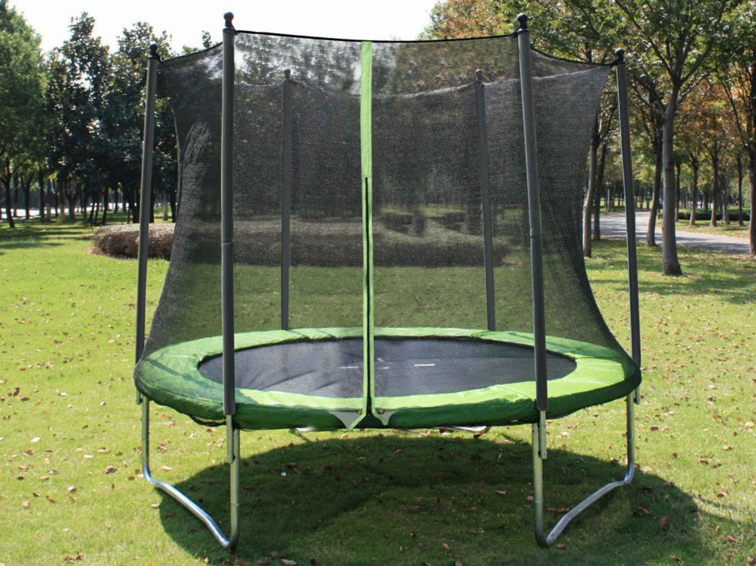 Vidaxl housse de trampoline pe 450-457 cm 90 g