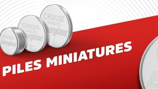 Piles miniatures
