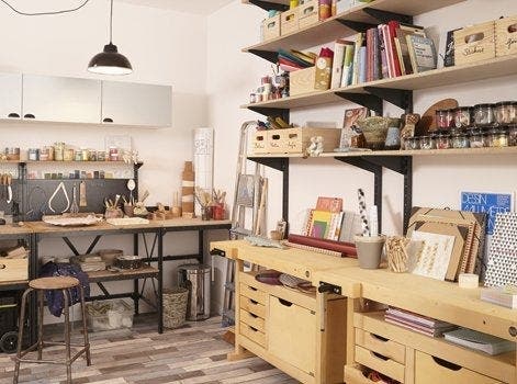4 zones pour aménager un atelier de bricolage chez vous