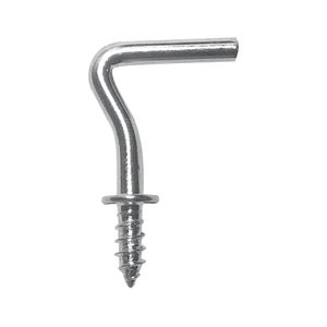 100 Viti Occhiello Autofilettanti 29mm - Acciaio Nichelato | Per Legno, Sughero, Fai-da-te - Foto 3