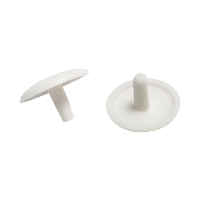 Coprivite tondo STANDERS in acciaio bianco ø 6 mm, 20 pezzi