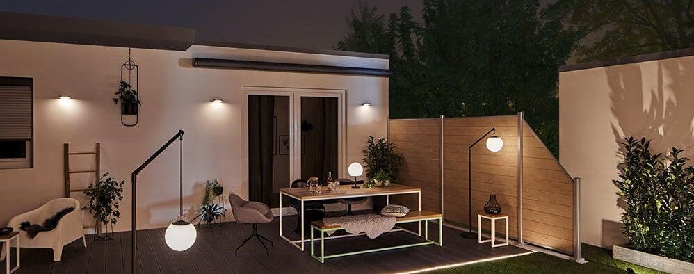 LED Extérieur Lampe Façades Mur Lanterne Aluminium Spot Terrasse Jardin  Verre