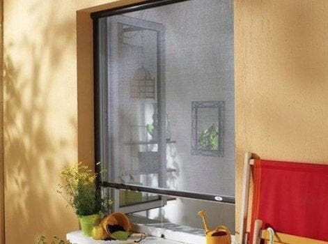 Rideau De Fenêtre 85x145cm Mailles Ultra Fines Porte