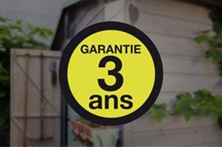 Garantia de 3 anos: estrutura e cobertura.