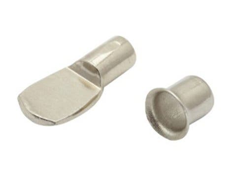 100 pcs Étagère Broches, Support D'étagère Etagere, Acier Galvanisé et