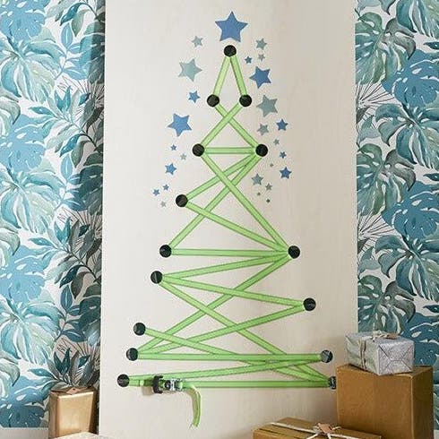 photo d'un sapin de noël gain de place