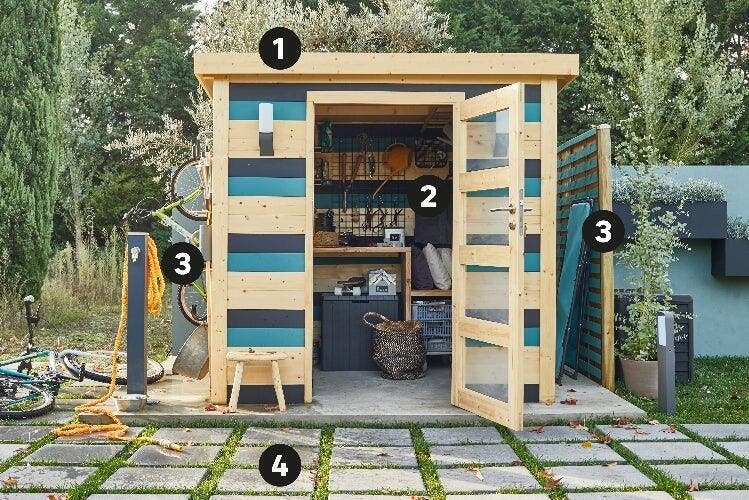 Rangement extérieur : 10 idées pour mettre les textiles de jardin à l'abris