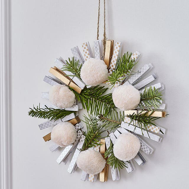 photo d'une couronne facile à faire en famille