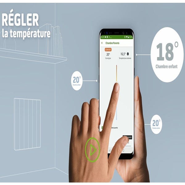 Decouvrir les radiateurs connectés par SAUTER