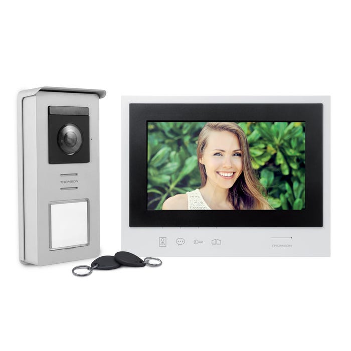 Visiophone 2 fils THOMSON Smart Bracket II chez Leroy Merlin