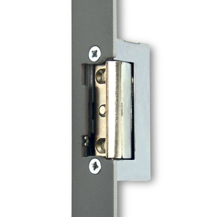 Gâche électrique, EXTEL gris clair | Leroy Merlin