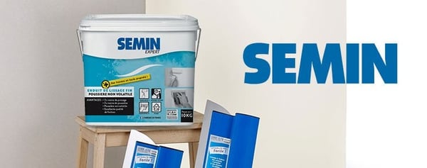 Semin Facilis enduit de lissage pour cuisine et salle de bains hydro 5kg