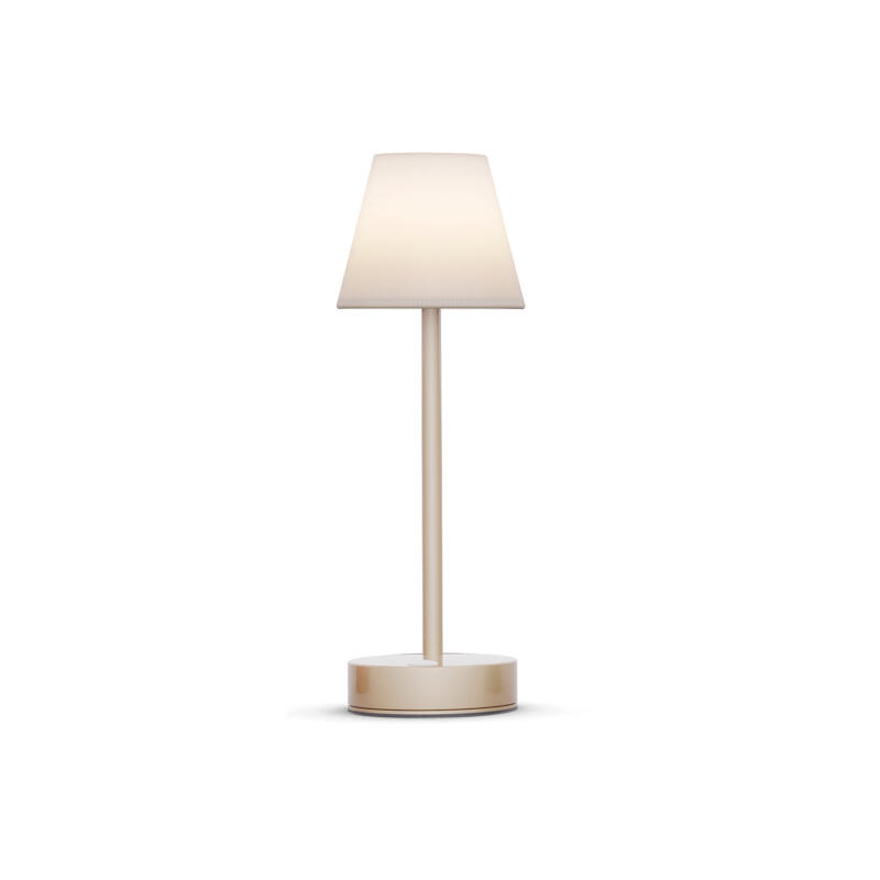Candeeiro de mesa exterior LED LOLA SLIM 2W 4000K DOURADO - 17