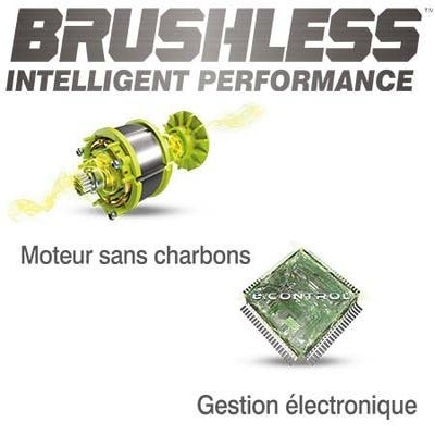 Moteur sans charbons Brushless