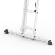 Large base rapportée avec patins antidérapants 