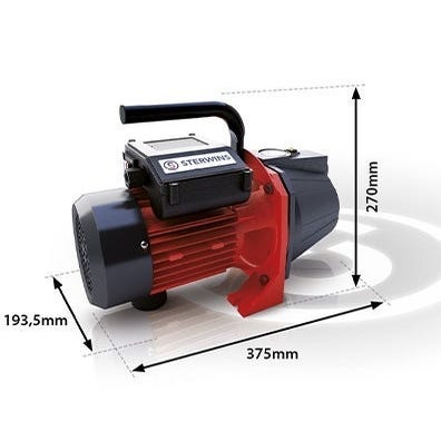 Pompe De Surface STERWINS 1100 Jet Ic 3 4800 L h Leroy Merlin Pompe De Surface STERWINS 1100 Jet Ic 3 4800 L h Leroy Merlin