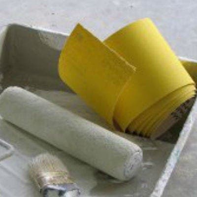 Feuilles de papier abrasif BOIS & PEINTURE, flint (papier de verre