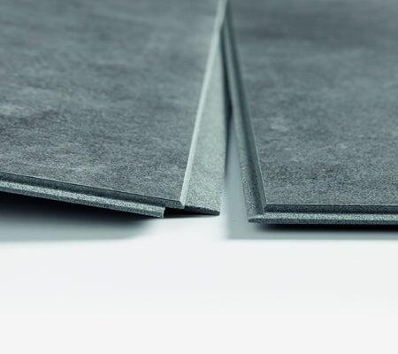 Dalles de carrelage avec rainure et languette